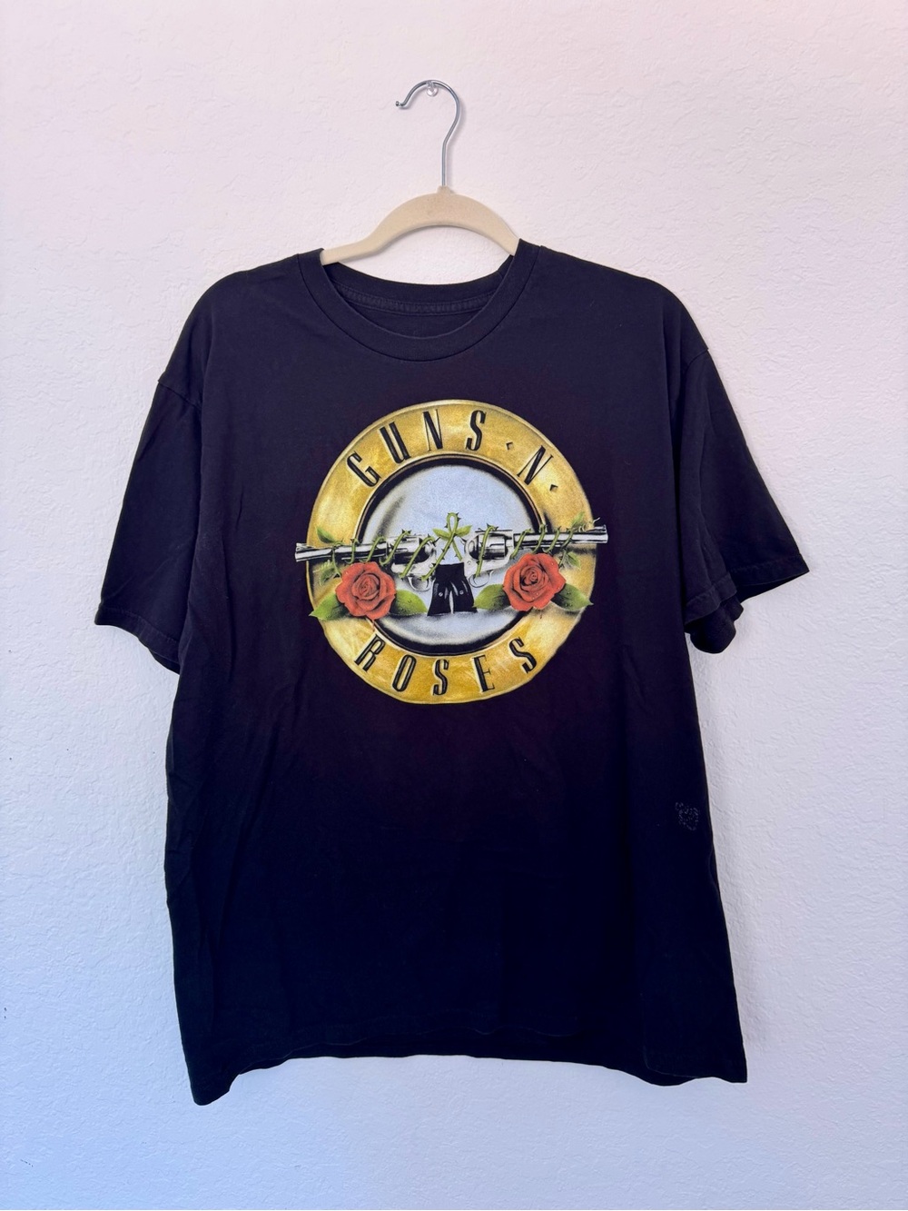 Black Guns N' Roses Graphic Short Sleeve Tee